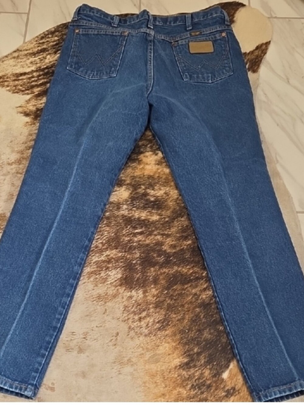 Wrangler 936 Slim Cowboy Cut Blue Denim Jeans